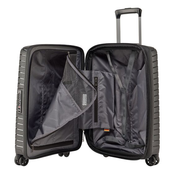 Stratic Novium 4 roulettes Trolley de cabine S 55 cm avec soufflet d'extension