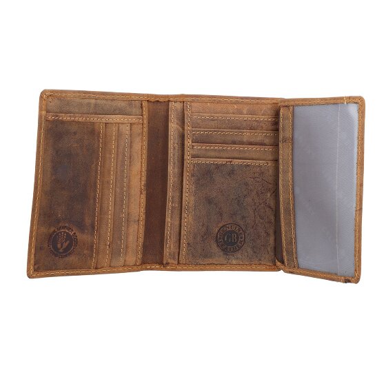 Greenburry Porte-cartes d'identité vintage RFID en cuir 9 cm