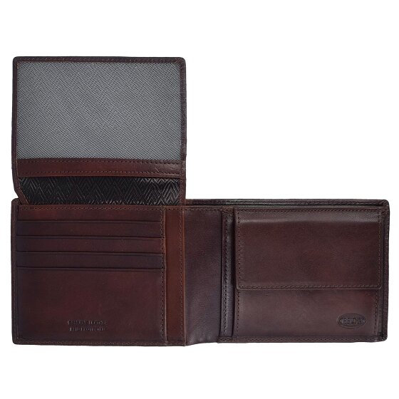 Bric's Porte-monnaie Monte Rosa RFID cuir 12,5 cm