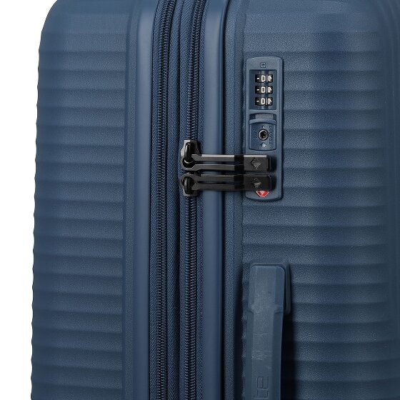 Travelite Air Stripe 4 roues Set de valises 3 pièces avec soufflet d'extension