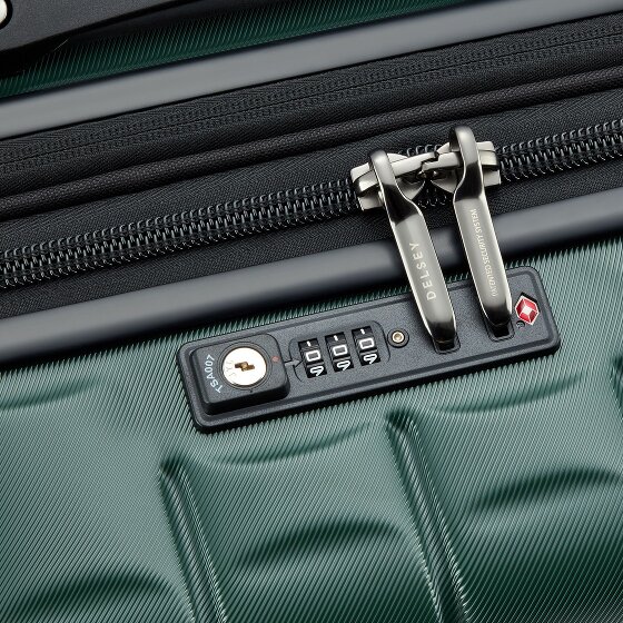 Delsey Paris Longitude 4 roues Valise cabine 81 cm '"avec soufflet d''extension"'