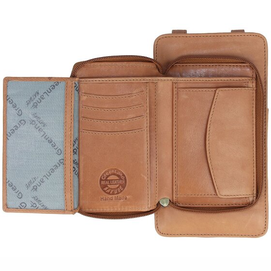 Greenland Nature Nature Soft Pochette pour téléphone portable Cuir véritable 11 cm