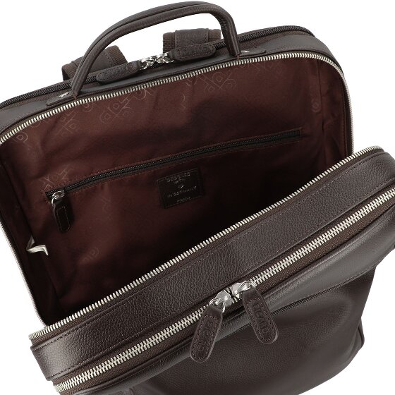 Picard Milano Sac à dos professionnel Cuir 39 cm Compartiment pour ordinateur portable