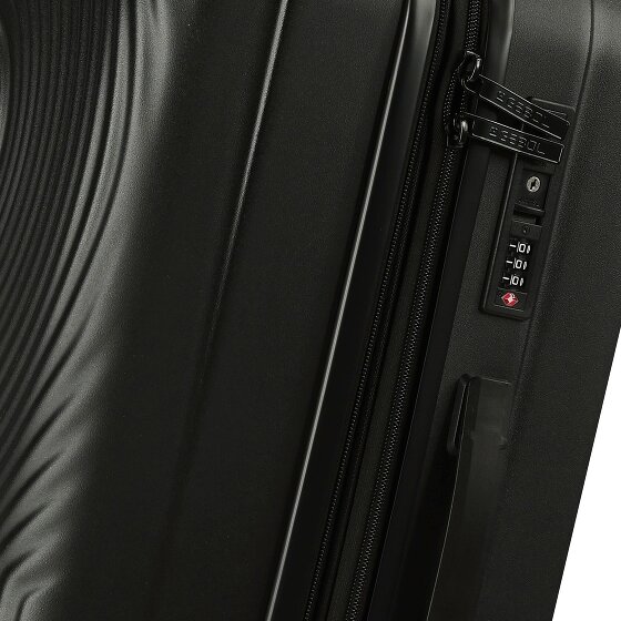 Gabol Radar 4 roulettes Set de valises 3 pièces avec soufflet d'extension