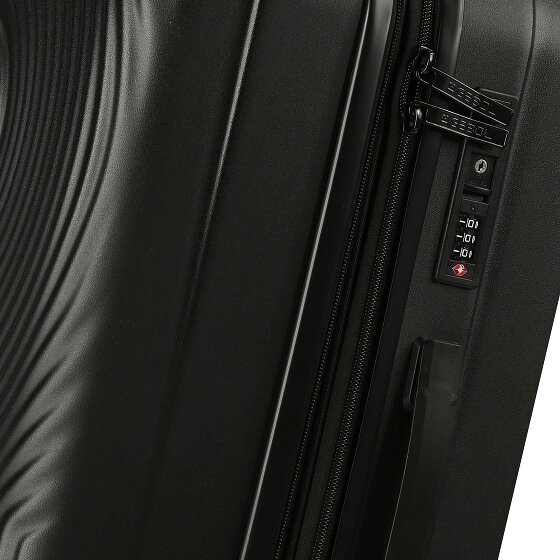 Gabol Radar 4 roulettes Set de valises 3 pièces avec soufflet d'extension