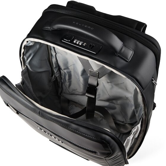 Piquadro Sac à dos de voyage Rover avec compartiment pour ordinateur portable de 40 cm et protection RFID