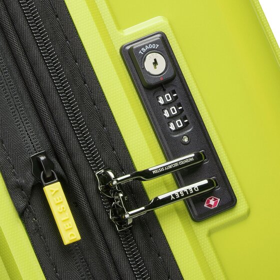 Delsey Paris Lutece Se 4 roues Valise cabine 68 cm '"avec soufflet d''extension"'