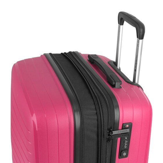 Gabol Shinyuu 4 roulettes Set de valises 3 pièces avec soufflet d'extension