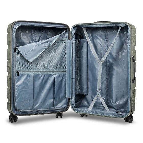 Franky Munich 4.0 4 roues Valise cabine L 76 cm avec soufflet d'extension