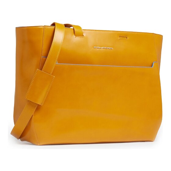 Piquadro Blue Square Sac de shopper Cuir véritable 40 cm