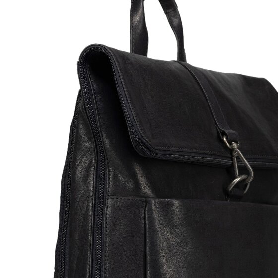 Jost Glasgow Daypack Protection RFID Cuir véritable 42 cm Compartiment ordinateur