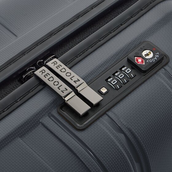 Redolz Essentials 11 3-SET 4 roulettes Set de valises 3 pièces