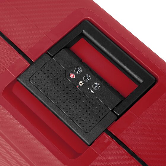 Redolz Essentials 15 Set de valises à 4 roulettes 3 pièces avec fermeture à trois points