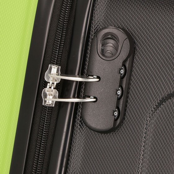 Nowi Lugano 4 roulettes Set de valises 2 pièces