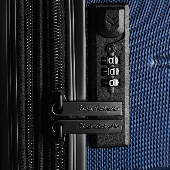 Tonino Lamborghini Milano 4 roues Valise cabine L 72 cm avec soufflet d'extension