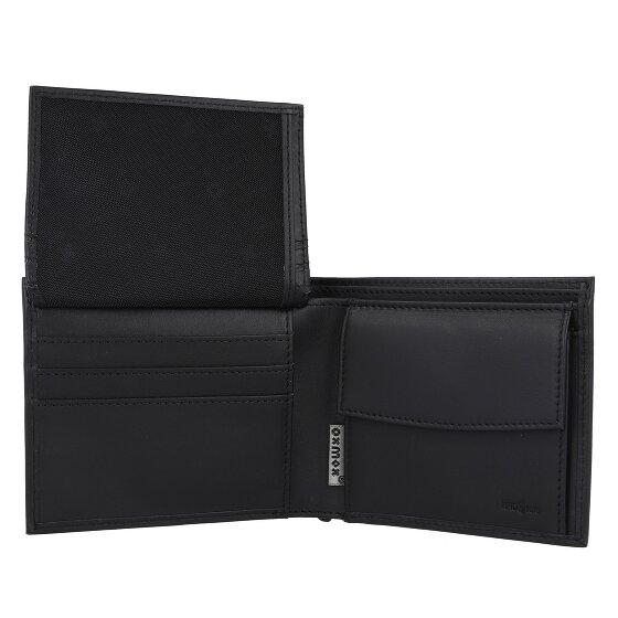 oxmox Leather Porte-monnaie Protection RFID Cuir 12 cm