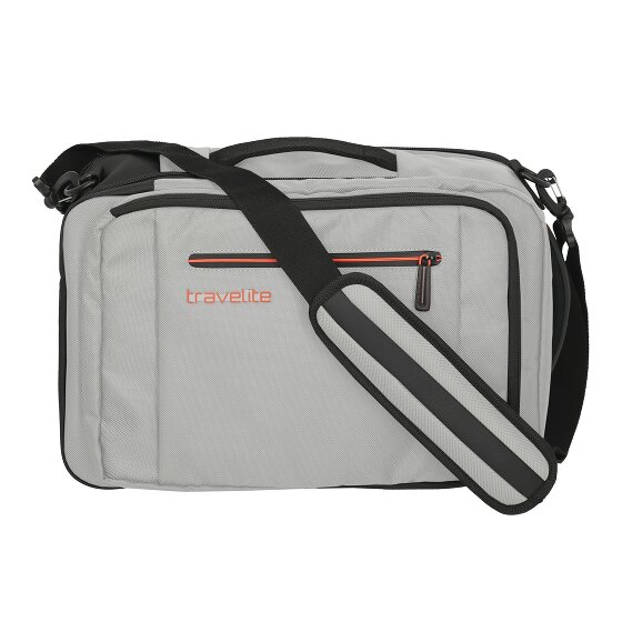 Travelite Crosslite Pochette de voyage 40 cm Compartiment pour ordinateur portable avec soufflet d'extension
