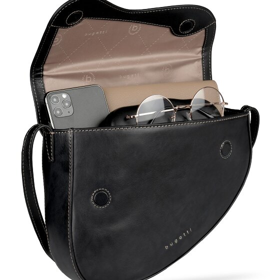 bugatti Sadie Sac à bandoulière Cuir véritable 28 cm