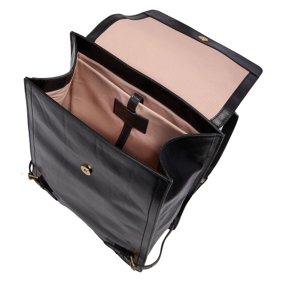 The Bridge Monica Daypack Cuir véritable 37 cm Compartiment ordinateur