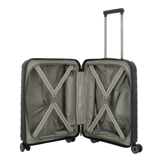 Travelite Mooby 4 roulettes Trolley de cabine S 55 cm