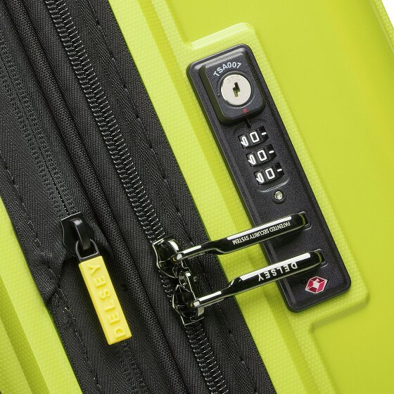 Delsey Paris Lutece Se 4 roues Valise cabine 79 cm '"avec soufflet d''extension"'