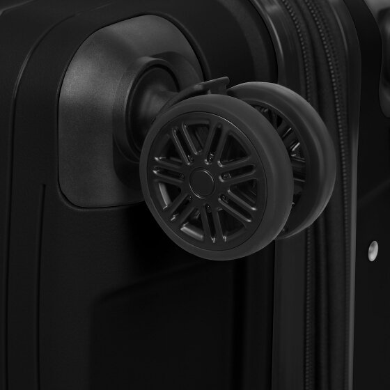 d&n Travel Line 4300-Plus 4 roulettes Trolley M 65 cm avec soufflet d'extension