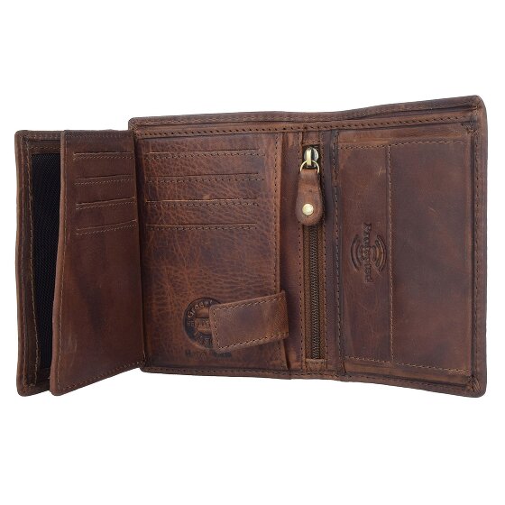 Greenland Nature Soft & Safe Porte-monnaie en cuir RFID 9,5 cm