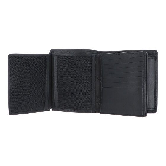 Golden Head Polo Porte-monnaie Protection RFID Cuir véritable 13 cm