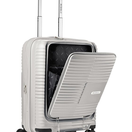 Redolz Essentials 17 2.0 4 roues Valise cabine 55 cm Compartiment ordinateur avec soufflet d'extension