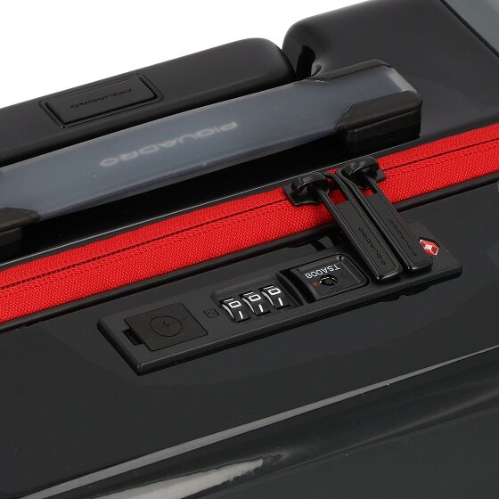 Piquadro Piquadro x Ducati 4 roulettes Trolley de cabine 55 cm