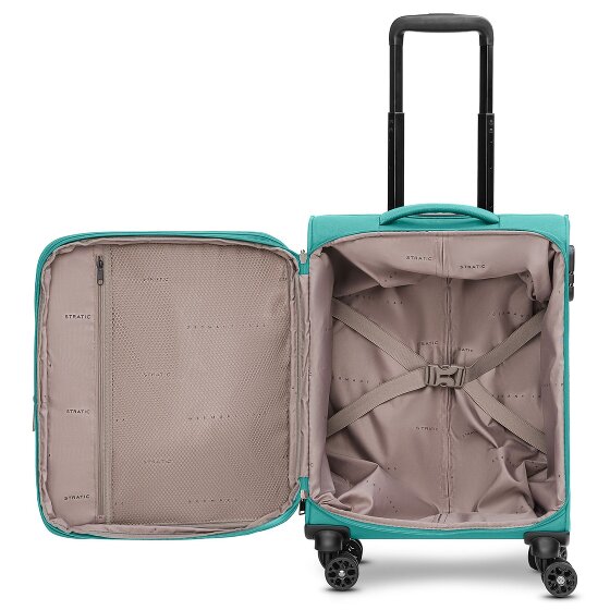 Stratic taska 4-roues trolley cabine S 55 cm avec soufflet d'extension
