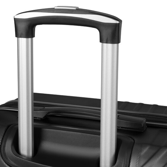 Check.In Paradise 2.0 4 roulettes Trolley L 78 cm avec soufflet d'extension