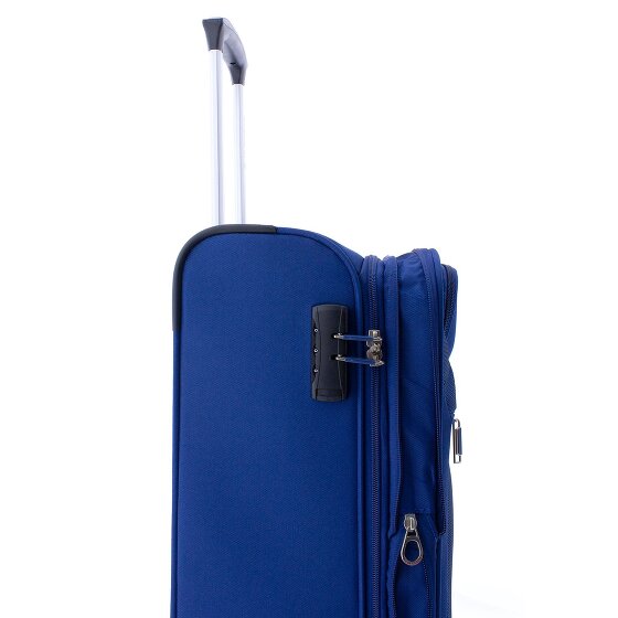 Gladiator 2000 4 roulettes Trolley de cabine 55 cm avec soufflet d'extension