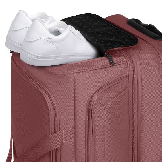Redolz Sac de voyage Duffle Essentials à 2 roues, 70 cm de long, avec soufflet d'extension