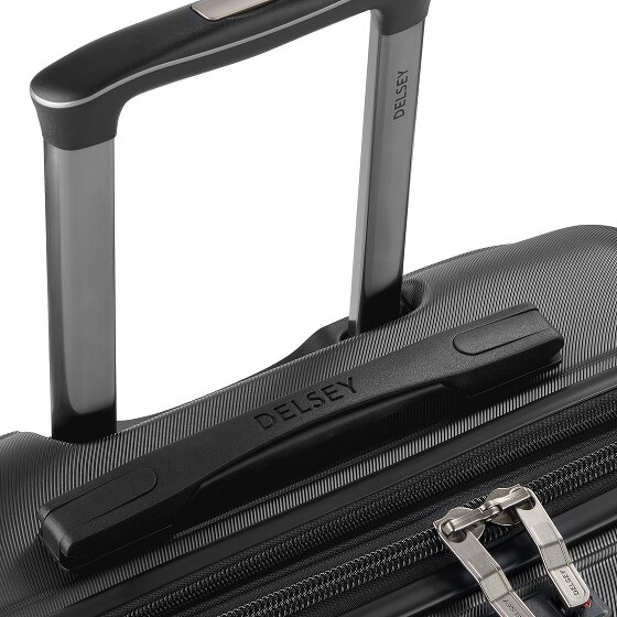 Delsey Paris Set de valises Meteor à 4 roues S+M avec soufflet d'extension
