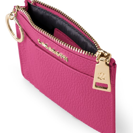 Lazarotti Bologna Leather Porte-clés en cuir 11,5 cm avec poche Air Tag