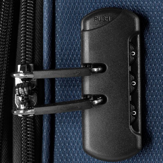 bugatti Valencia Soft 4 roulettes Set de valises 3 pièces avec soufflet d'extension