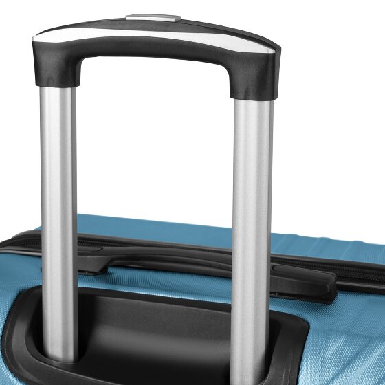 Check.In Paradise 2.0 4 roulettes Trolley L 78 cm avec soufflet d'extension