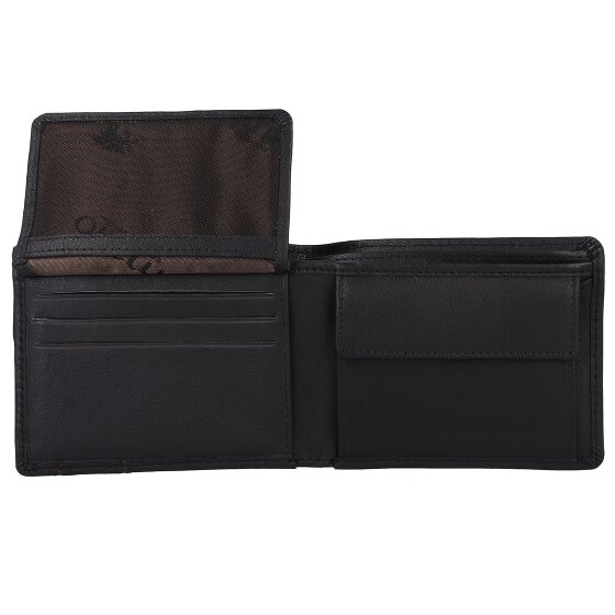 mano Don Leonardo Porte-monnaie RFID cuir 10 cm