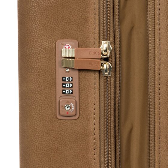 Bric's Life 4 roues Valise cabine S 55 cm avec soufflet d'extension