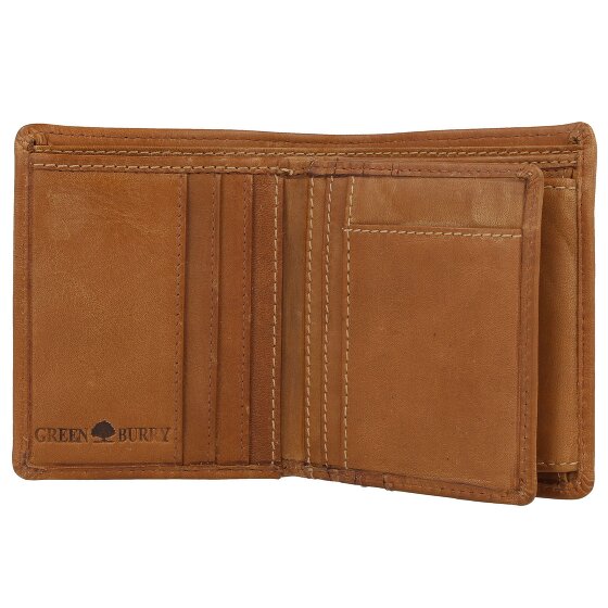 Greenburry Tornado Porte-monnaie Protection RFID Cuir 9 cm