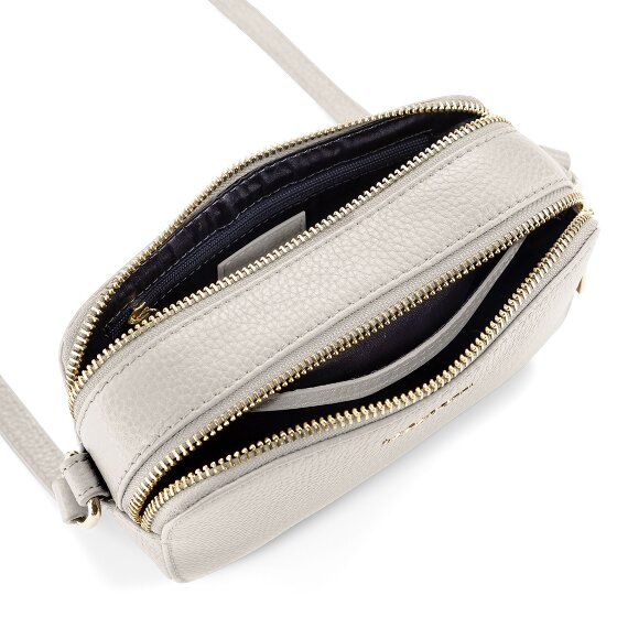 Lazarotti Bologna Leather Sac à bandoulière Camera-Bag en cuir double zip 18 cm