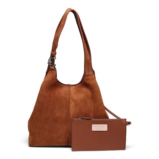 Coccinelle C-Easy Sac à bandoulière Cuir véritable 34 cm