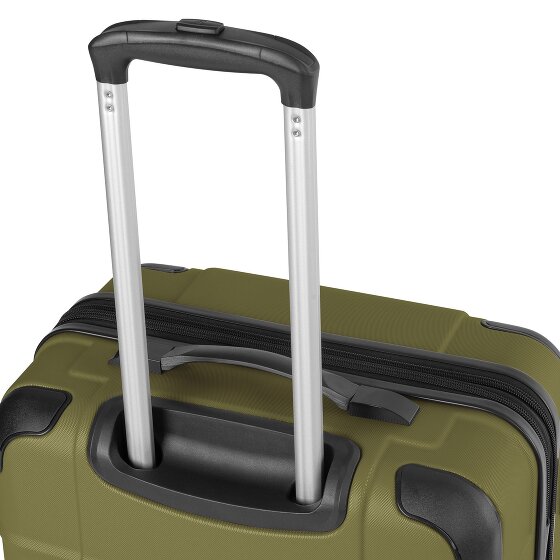 Wenger Amplar Evo 4 roulettes Trolley de cabine S 53 cm avec soufflet d'extension