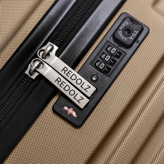 Redolz Essentials 07 3-SET 4 roulettes Set de valises 3 pièces