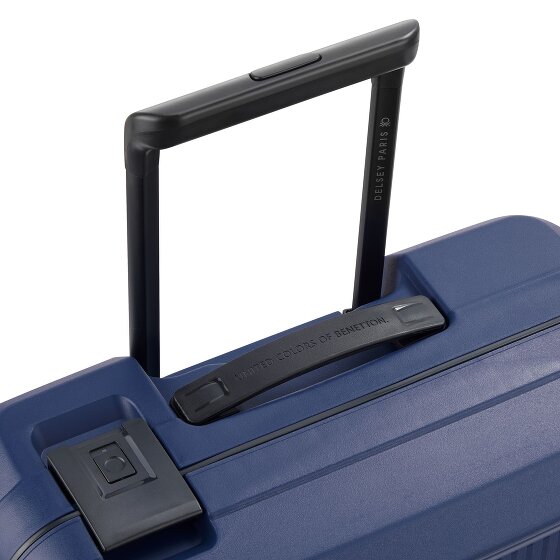 Delsey Paris x United Colors of Benetton Color Block Hardside 4-pouces trolley cabine 55 cm