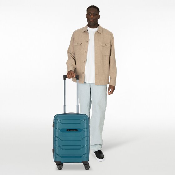 Polestream Strz by Asteroid 4 roulettes Trolley de cabine 55 cm