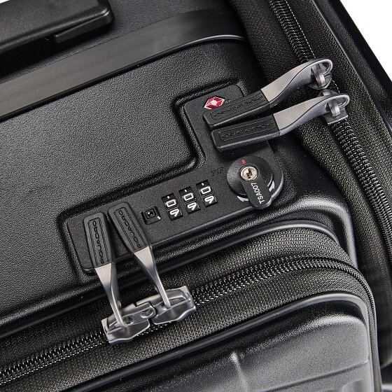 Piquadro PQ-Light 4 roues Valise cabine 55 cm Compartiment ordinateur
