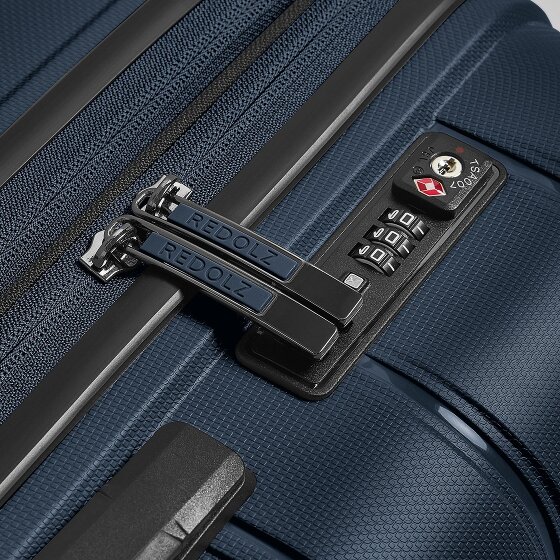 Redolz Essentials 11 4 roulettes Set de valises 3 pièces avec soufflet d'extension