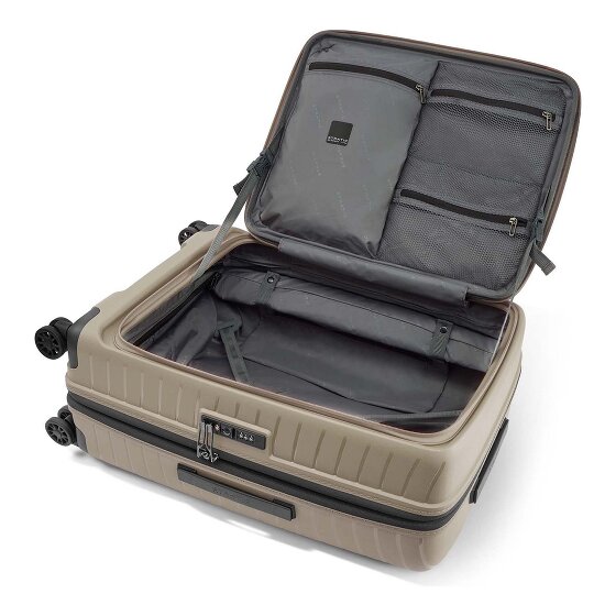 Stratic Novium 4 roues Valise cabine M 65.5 cm avec soufflet d'extension